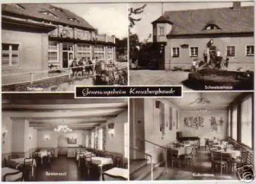 11937 Mehrbild Ak Genesungsheim Kreuzbergbaude 1970