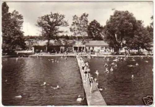 12052 Ak Gneisenaustadt Schildau Freibad 1978