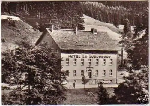 11918 Ak Wildenthal Erzgebirge Hotel am Auersberg 1974