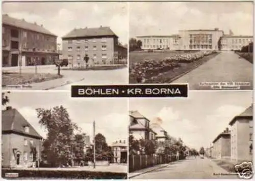 11769 Mehrbild Ak Böhlen Kreis Borna 1972