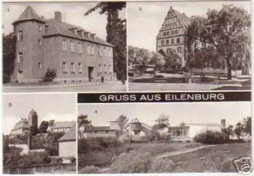 11870 Mehrbild Ak Eilenburg Postamt usw. 1983