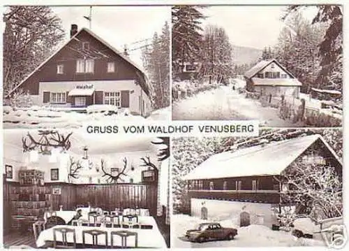 11712 Mehrbild Ak Gruss vom Waldhof Venusberg 1981