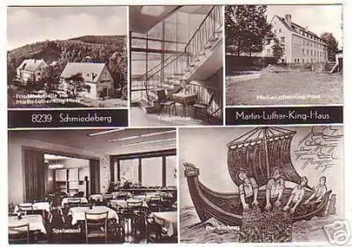 04426 Mehrbild Ak Schmiedeberg Martin Luther King Haus