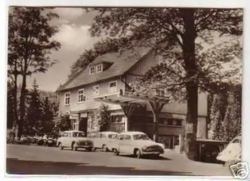 08357 Ak HO Gaststätte Meyersgrund bei Stützerbach 1969