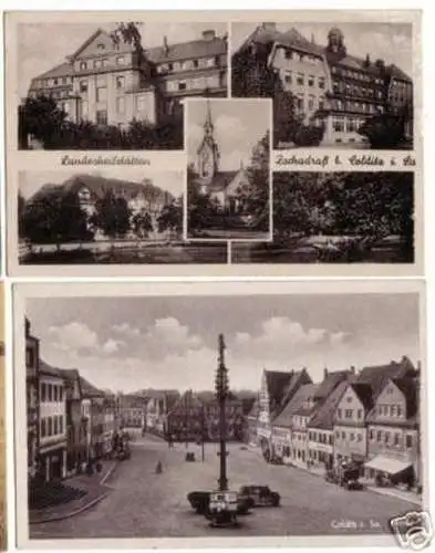 08145/2 Ak Zschadraß und Colditz 1954