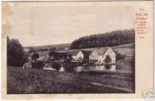 09150 Ak Gruß aus Hetzdorf bei Niederschöna 1942