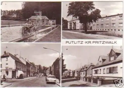 29863 Mehrbild Ak Putlitz Kreis Pritzwalk 1985