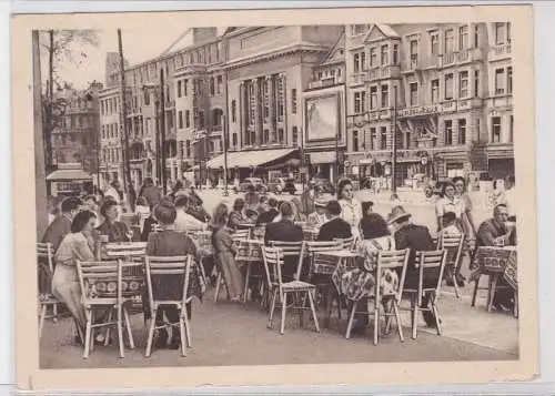 94578 Ak Berlin Café am Kurfürstendamm 1950