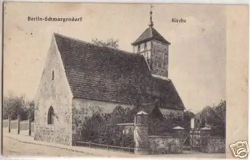 07933 Ak Berlin Schmargendorf Kirche 1918