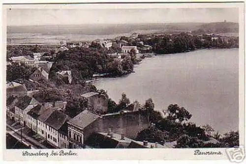 08288 Ak Strausberg bei Berlin Panorama 1938