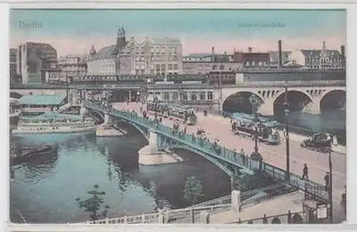 02910 Ak Berlin Jannowitzbrücke 1908