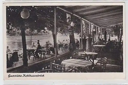 57377 Ak Berlin Wannsee Gaststätte Kohlhasenbrück 1959