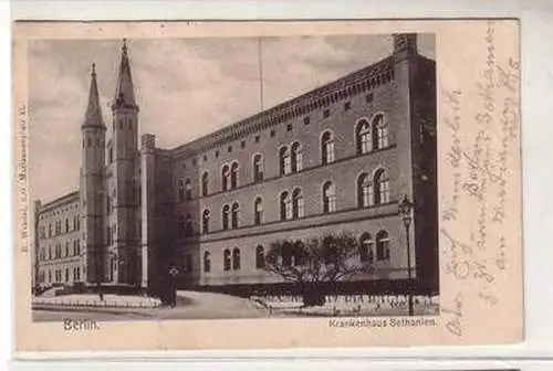 51970 Ak Berlin Krankenhaus Bethanien 1906