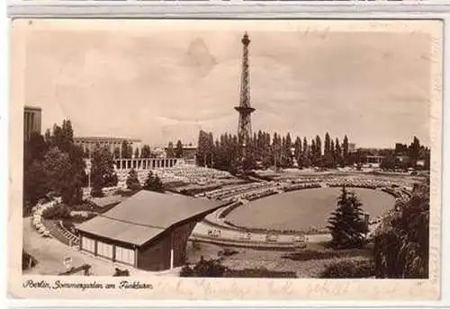 39685 Foto Ak Berlin Sommergarten am Funkturm um 1940