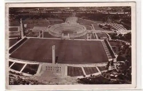 56465 Ak Luftbildaufnahme Berlin Reichssportfeld Gesamtansicht 1936