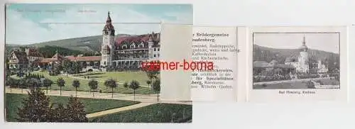 72558 Leporello Ak Bad Flinsberg Isergebirge Das Kurhaus um 1910