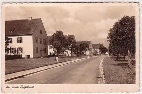 66249 Feldpost Ak Landsberg Lech aus einem Fliegerhorst 1944