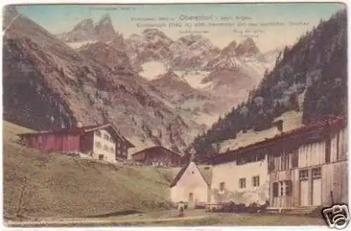 28810 Ak Oberstdorf i. bayr. Allgäu 1910