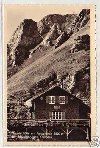 25374 Ak Pfrontenhütte am Aggenstein 1800 m 1952