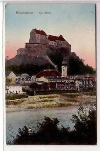 43835 Ak Burghausen königliche Burg 1911