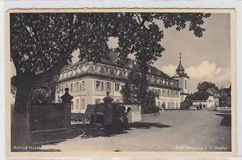 44217 Ak Bad Neuhaus a.d. Saale Schloß Hotel 1935