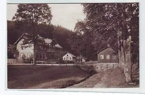 45015 Ak Forsthaus Langenau im Frankenwald um 1930