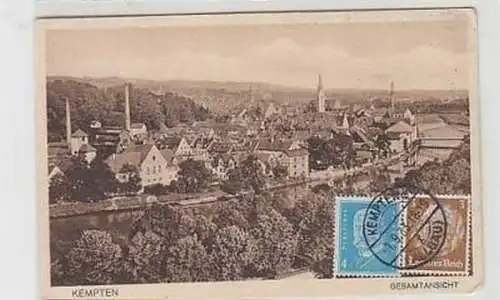 36400 Ak Kempten Allgäu Gesamtansicht 1933