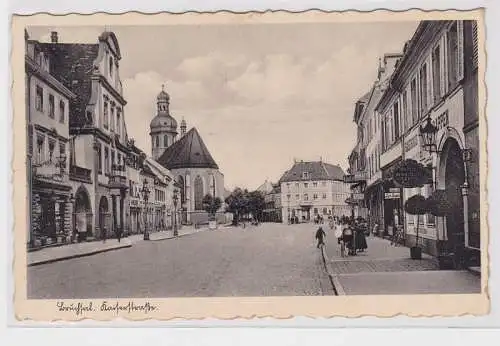 89454 Feldpost Ak Bruchsal Kaiserstrasse 1939