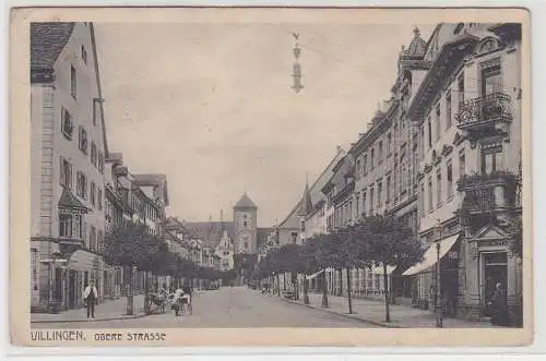 27010 Feldpost Ak Villingen Obere Strasse 1916