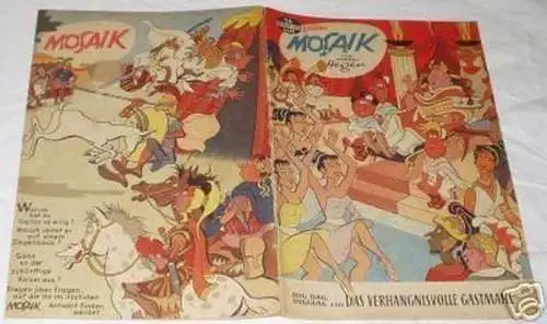 Mosaik von Hannes Hegen Digedag Nummer 16 von 1958