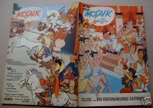 Mosaik von Hannes Hegen Digedag Nummer 16 von 1958