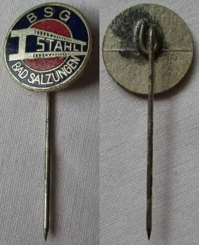 DDR Sport Anstecknadel Mitgliedsabzeichen BSG Stahl Bad Salzungen (137375)