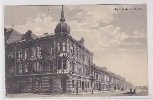 81820 Ak Brüx Most Teplitzer Straße Hotel Ceska Zalozna 1936