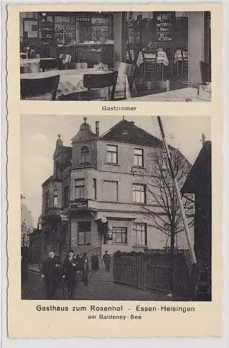 11580 Ak Gasthaus zum Rosenhof, Essen-Heisingen am Baldeney-See, um 1930