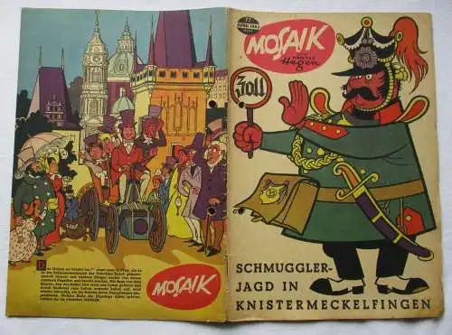 Mosaik von Hannes Hegen Digedag Nummer 77 von 1963 (121574)