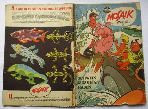 Mosaik von Hannes Hegen Digedag Nummer 57 von 1961 (123101)