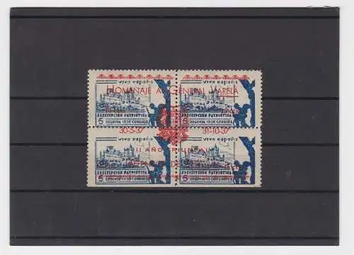 Briefmarken Spanien 4 x 5 cts. II Ano Triumfal postfrisch ** (149784)