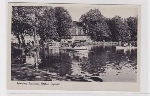 906408 Ak Pelzmühle Rabenstein (Station Siegmar) um 1940