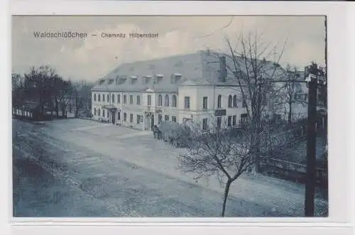 905928 Ak Chemnitz Hilbersdorf Restaurant Waldschlößchen um 1920