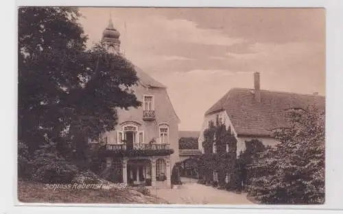 906126 Feldpost  Ak Schloß Rabenstein in Sachsen 1915