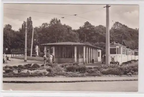 904964 Ak Karl-Marx-Stadt Altchemnitz-Drehe, Straßenbahn um 1960