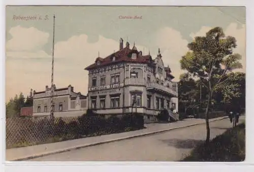 905163 Ak Rabenstein - Carola-Bad, Straßenansicht 1910