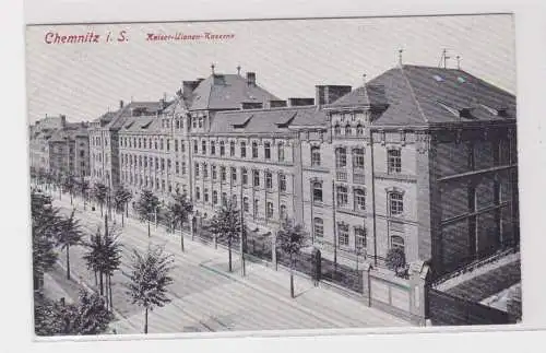 904884 Ak Chemnitz i. Sa. - Kaiser-Ulanen-Kaserne um 1910