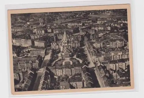 904556 Ak Chemnitz Luftbild Teilansicht des Südostviertels mit Lutherkirche