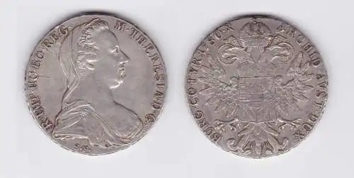 1 Taler Silbermünze Österreich Habsburg RDR 1780 S.F. (117104)