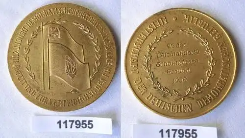 seltene DDR Medaille Leichtathletik Meisterschaft 1950 (117955)