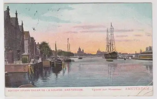 47584 AK Amsterdam -Ygracht met Wassenaar, Edition Grand Bazar de la Bourse 1906