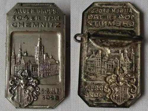 Abzeichen Allgemeiner Gross. 104er Tag Chemnitz 6.-8. Juni 1925 (162443)