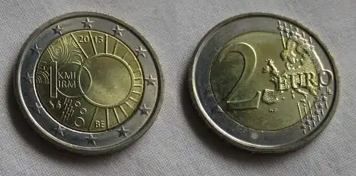 2 Euro Gedenkmünze Belgien Meteorologisches Institut 2013 (159074)