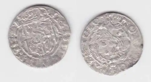 1/24 Taler Münze Polen um 1620  Sigismund III. überprägt (131981)